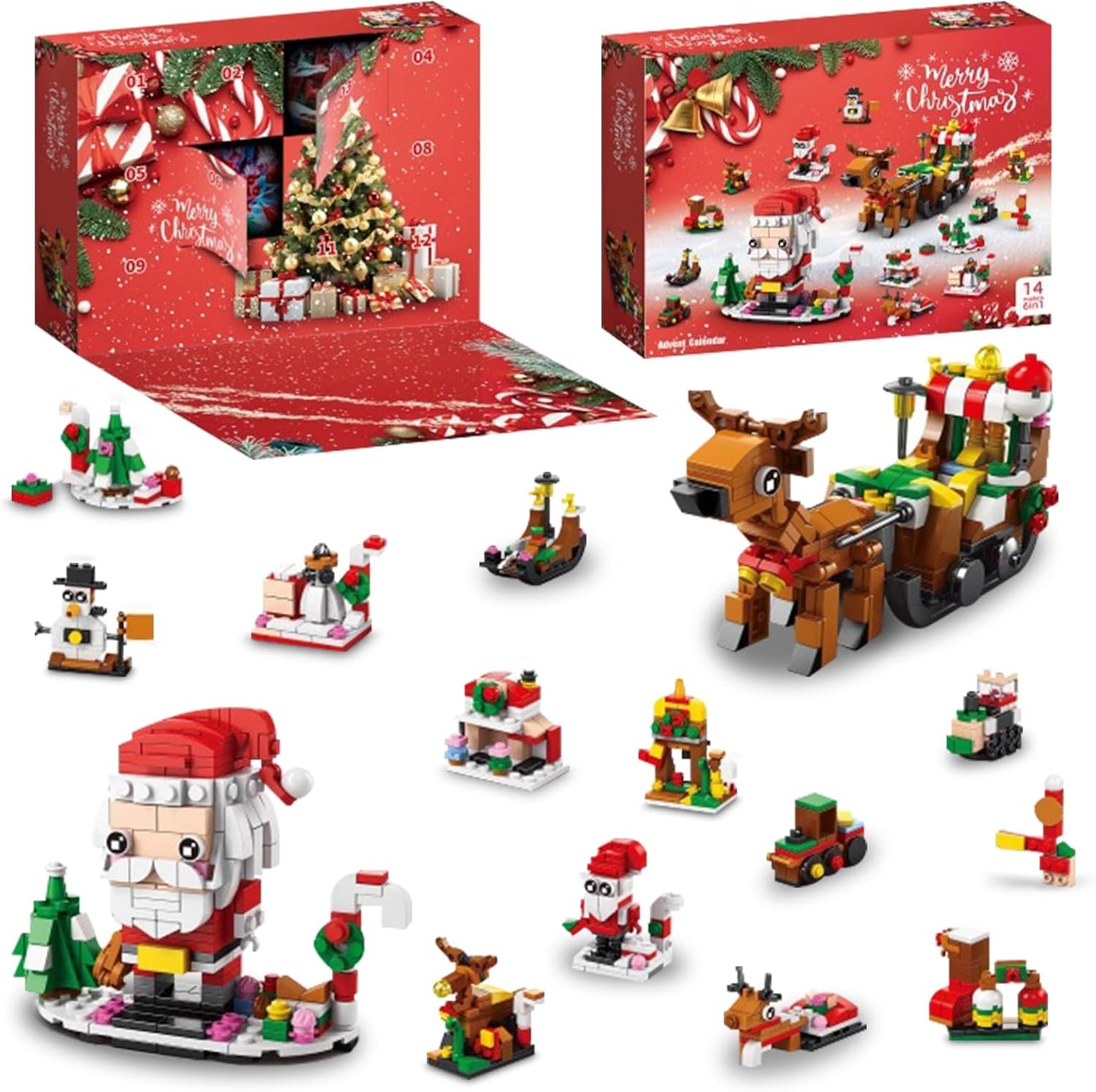 🎄 Building Blocks Advent Calendar 2025 – 24 Days of Building Fun