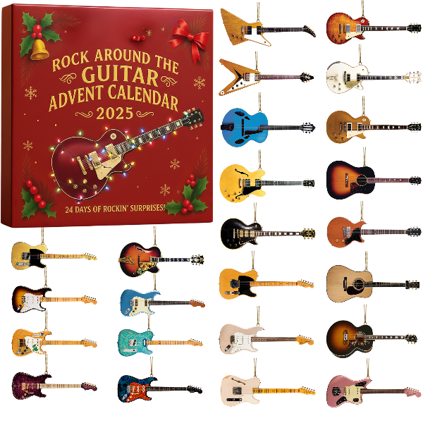 🎸 Rock Around the Guitar Advent Calendar 2025