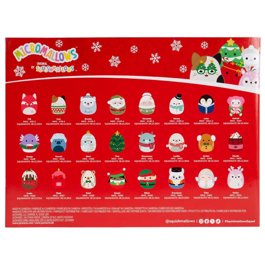 Squishmallows Advent Calendar