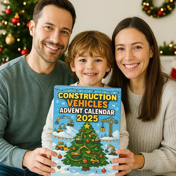 🚧 Construction Vehicles Advent Calendar 2025 🎄🎁