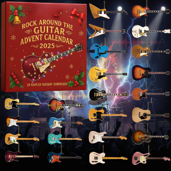 🎸 Rock Around the Guitar Advent Calendar 2025