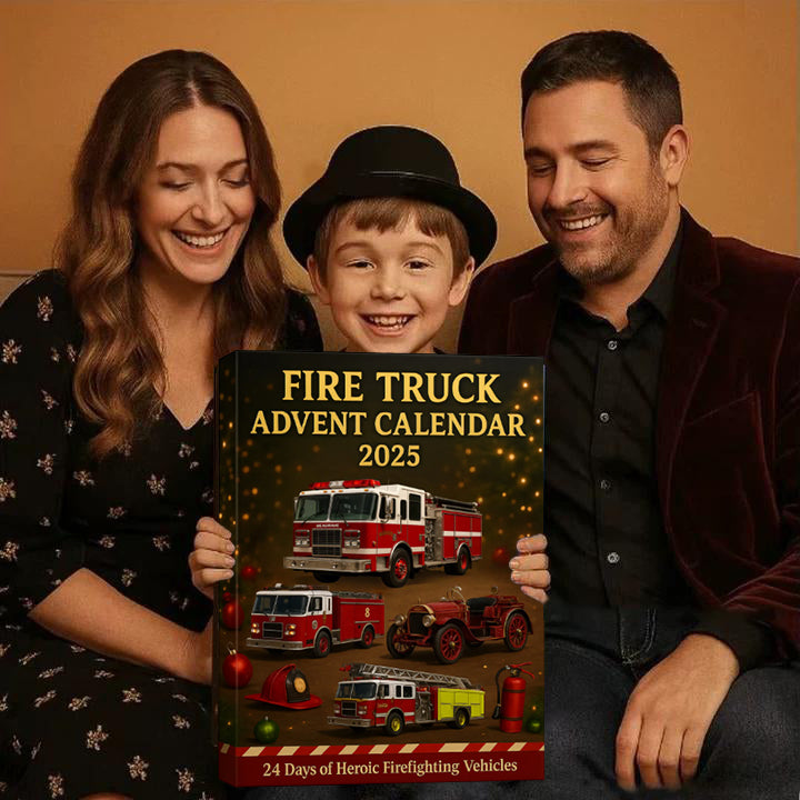 🚒🔥 Fire Truck Advent Calendar 2025